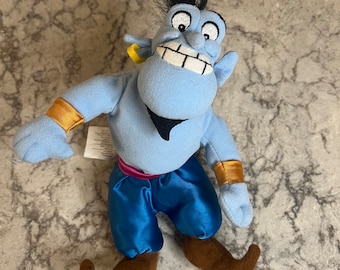 Vintage Disney Plyschmössa Genie från Aladdin