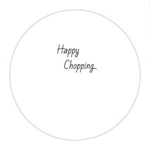 Cutting Board - Glass - Round, Gift