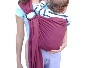 Baby Ring Sling Traditionnel Anatolien %100 Tissu de coton - Moins de transpiration Porte-enveloppement pour nouveau-né et tout-petit