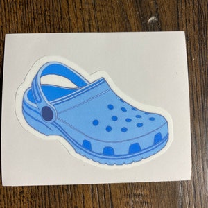 Crocs stickers. Shoe stickers.