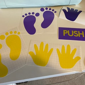 Wall push ups, sensory break, movement break