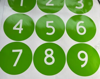 Line up numbers, line leader, caboose, classroom supplies