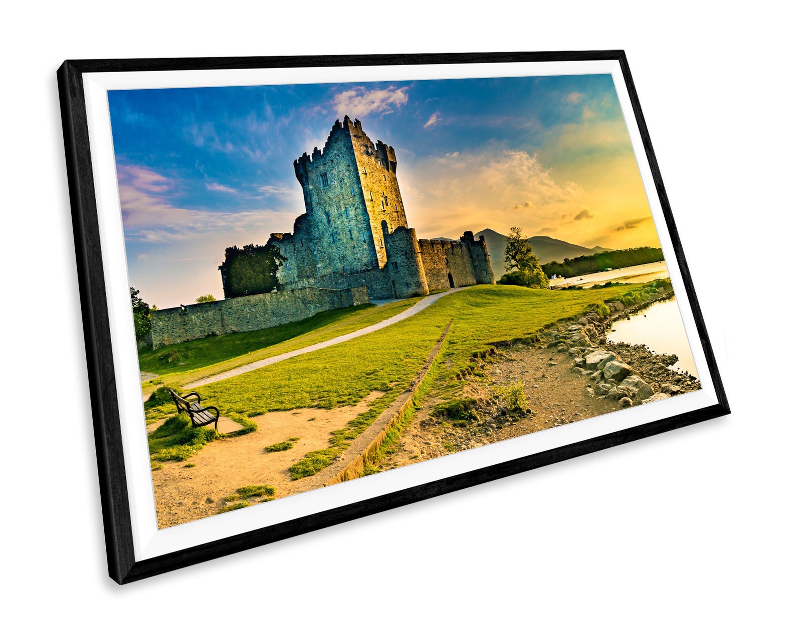 Ross Castle Killarney Ireland Landmarks PRINT WALL ART Poster | Etsy