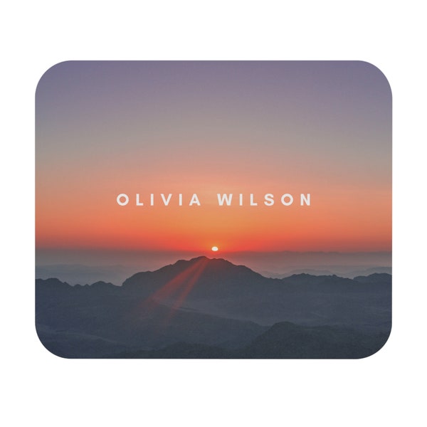 Sunrise Mouse Pad - Personalized Mouse pad - Rise Above Mouse Pad - Mouse Pad For Gift, Work And Leisure