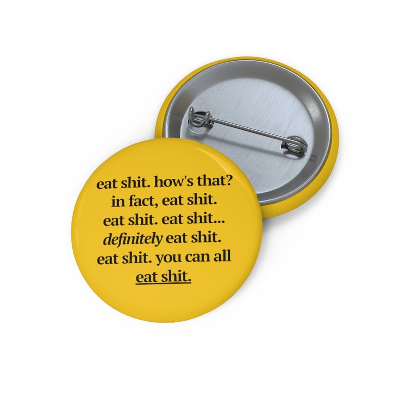 Knives Out Pin Knives Out Ransom Drysdale Eat Sht Etsy