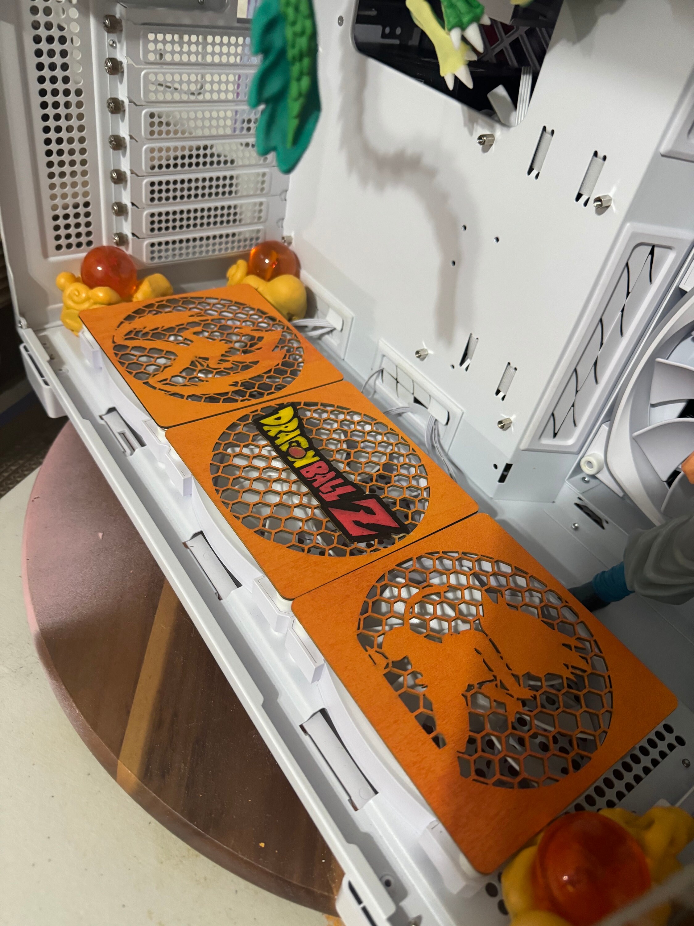 Custom PC Case - Gaming Computer Case - DBZ Inspired Themed Desktop Pc ...