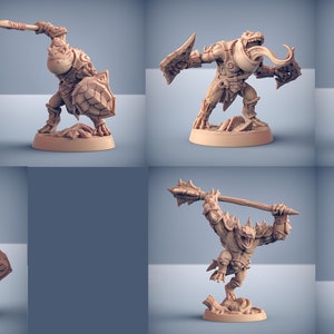 Gremio de Artesanos - Swamp Gurunda - Gurunda modular, AG, DnD, Juego de roles, Miniaturas para pintura