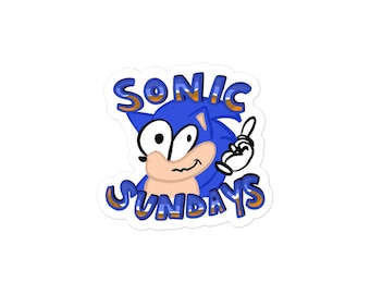 ADESIVI SONIC SUNDAY!