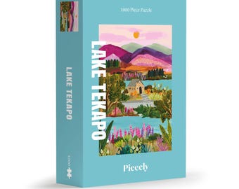 Piecely Lake Tekapo Puzzle, 1000 pieces
