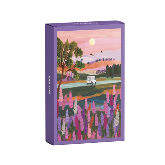 Piecely Van Life Neuseeland Minipuzzle, 99 Teile - Hebe Studio