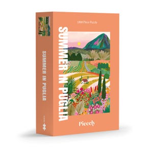 Puzzle Piecely Summer in Puglia Italy, 1000 elementów - Hebe Studio