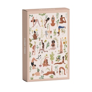 Piecely Plant Yoga mini puzzle, 99 pieces
