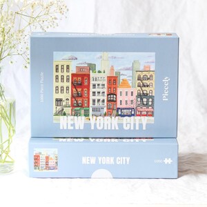 New York City Detail Map Puzzle – 1000 Teile Für Erwachsene Zum Entspannen & Verschenken