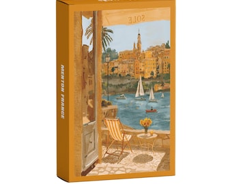 Piecely Menton Frankrijk minipuzzel, 99 stukjes