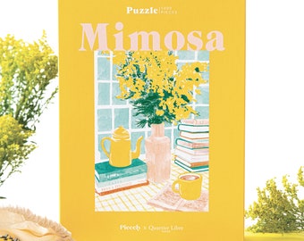 Piecely x Quartier Libre Mimosa Puzzle, 1000 Teile