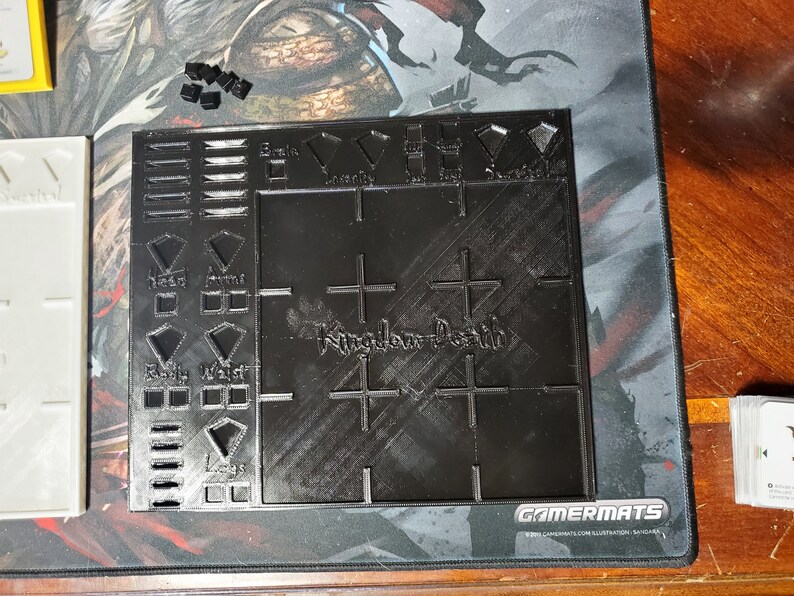 Kingdom Death Monster Gear Grid Player Aid Board Game 1 Etsy