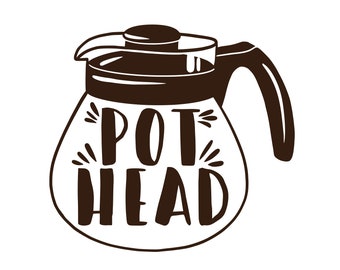 Pot Head Svg Etsy