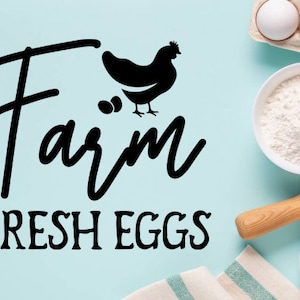 Farm fresh eggs Svg, eggs SVG, Animal jpg, farmhouse Eps, Farmhouse Decor, fresh eggs Svg, hen eggs svg, FarmFresh svg, hen svg, Chicken Svg