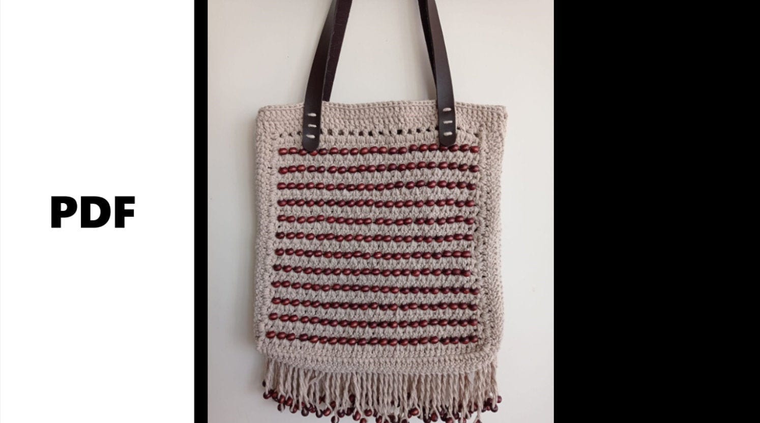 Crochet Beaded Bag Pattern w/Step by Step Video Tutorial Etsy