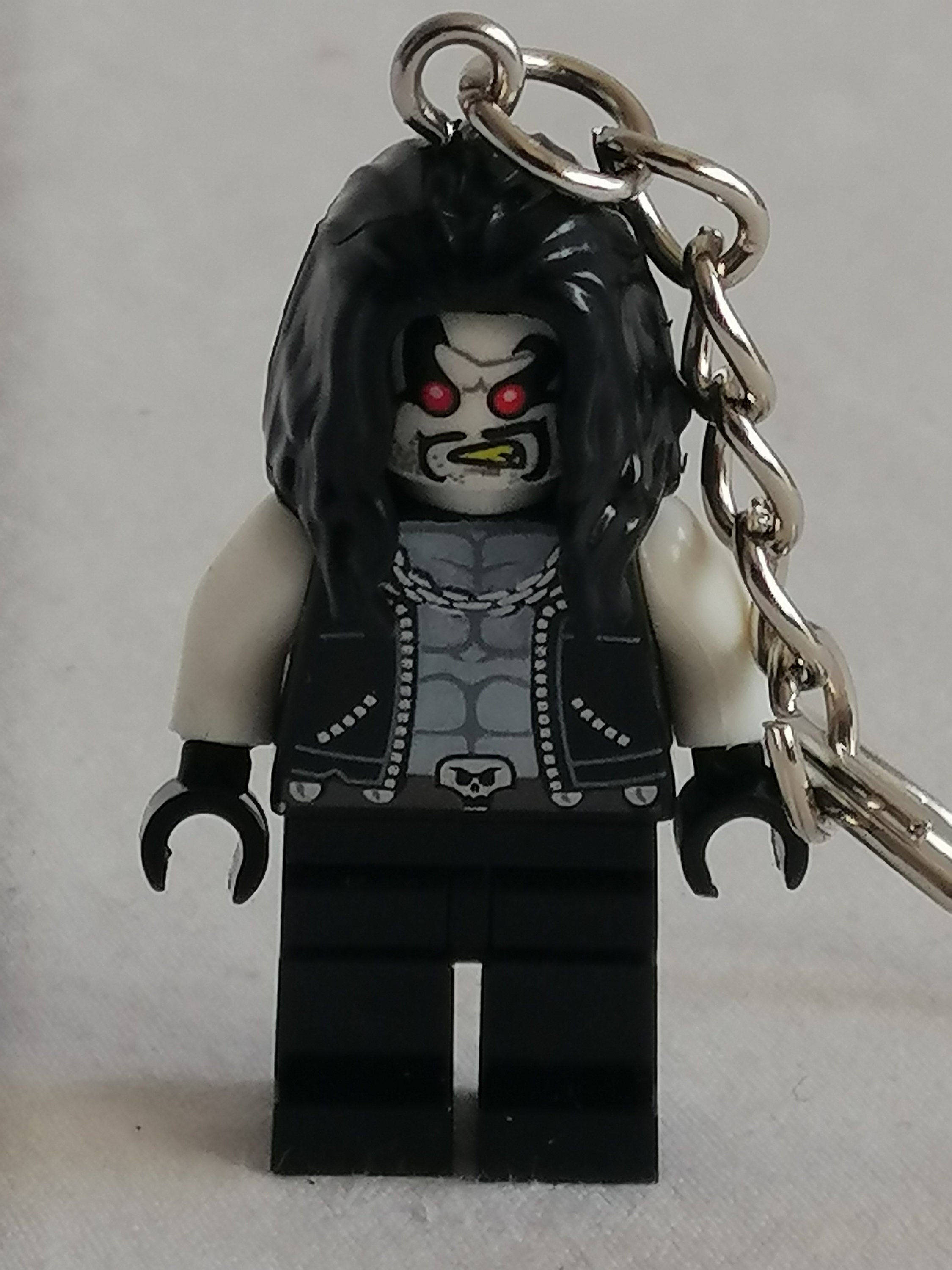 Lobo DC Keychain Minifigure Action Figure Etsy Ireland