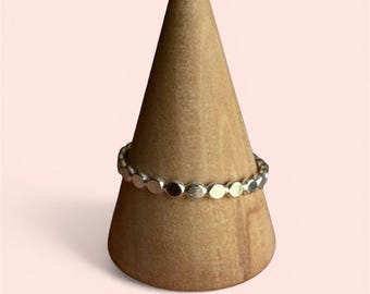 Minimalist Silver Stacker Ring - Size Inclusive Jewellery