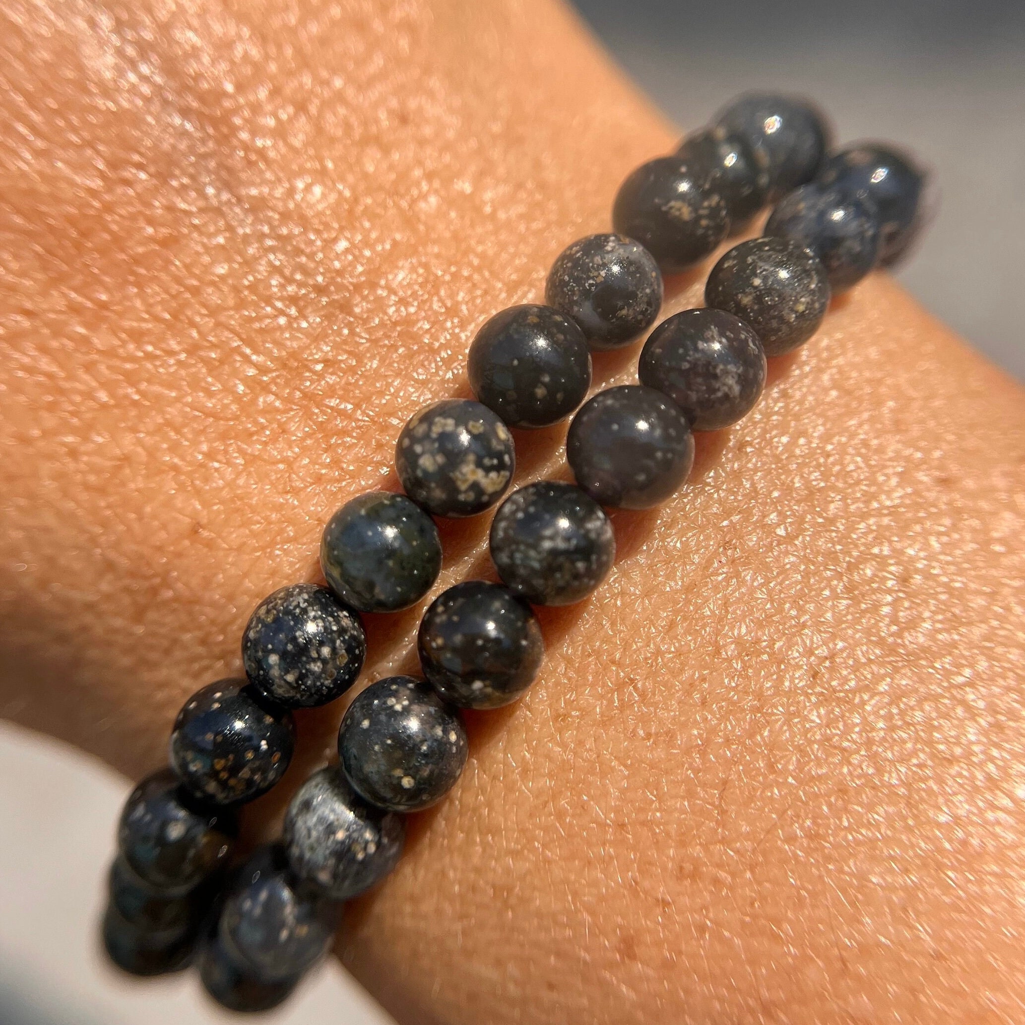 早い者勝ち！！希少 星空瑪瑙ブレスレット 【公式通販】