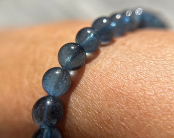 Ultra High Quality Rare Devil Aquamarine Bracelet 11.5mm, 9.5mm, 8.5mm, 8mm, 7.5mm, 7mm 6mm, 5mm or 4.5mm beads