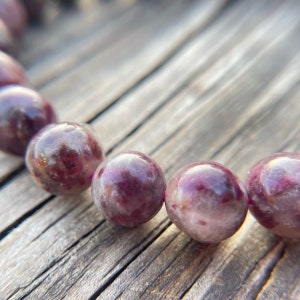 Unique Unicorn Stone Pink/Purple Bracelet 10mm, 9mm, 8.5mm, 7.5mm, 7mm, 6.5mm or 6mm beads