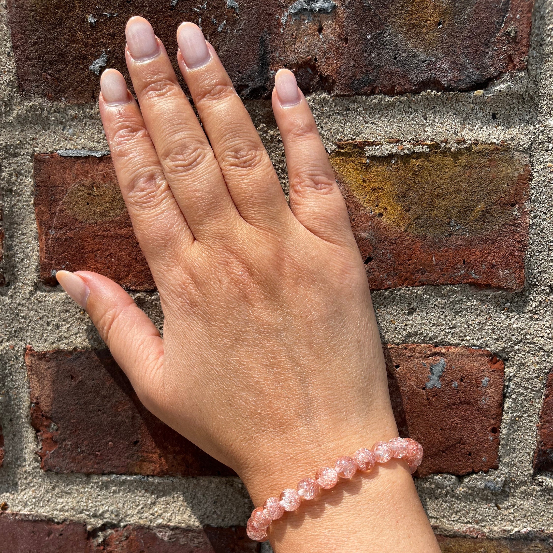 High Quality Sparkly Bronze Firework Quartz 