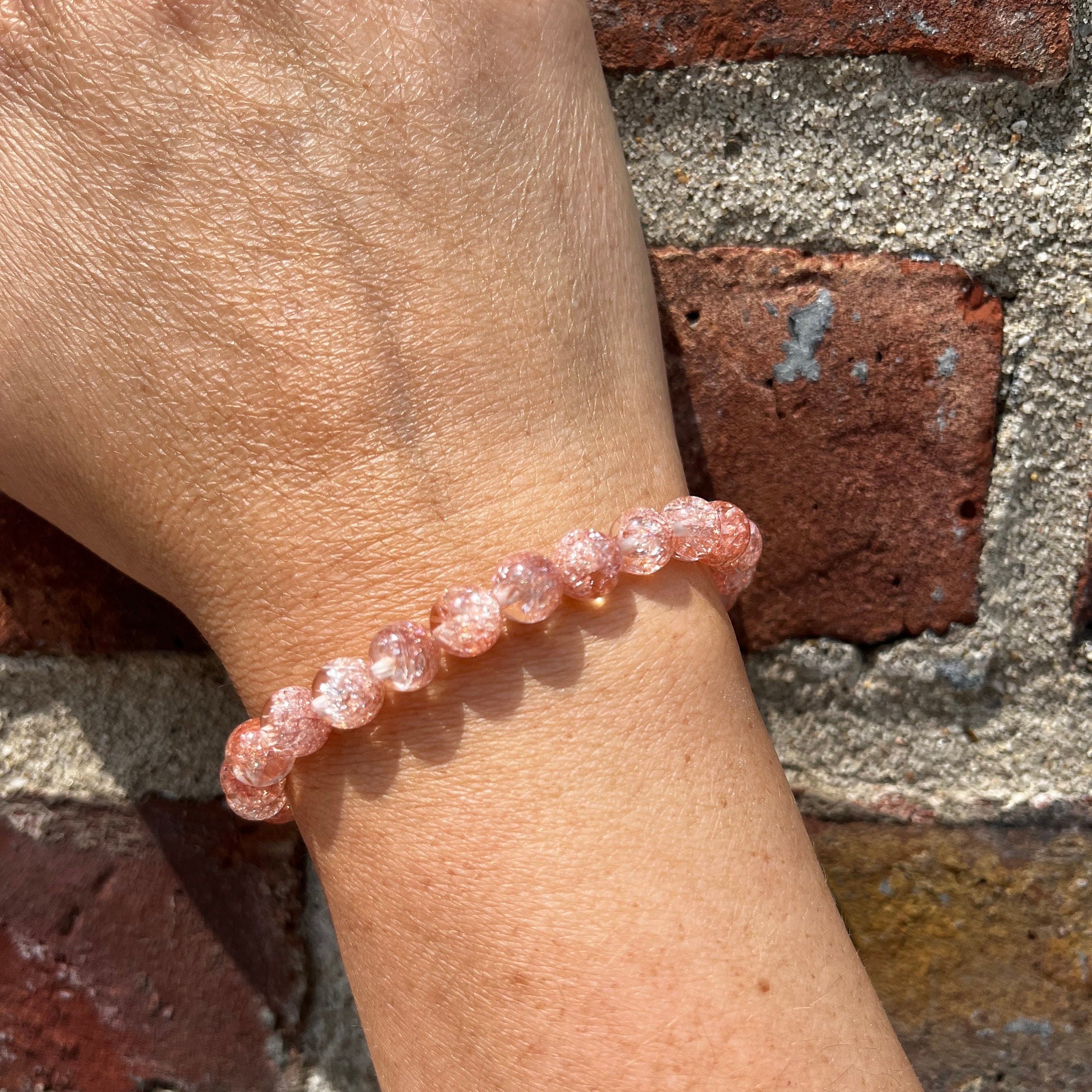 High Quality Sparkly Bronze Firework Quartz 