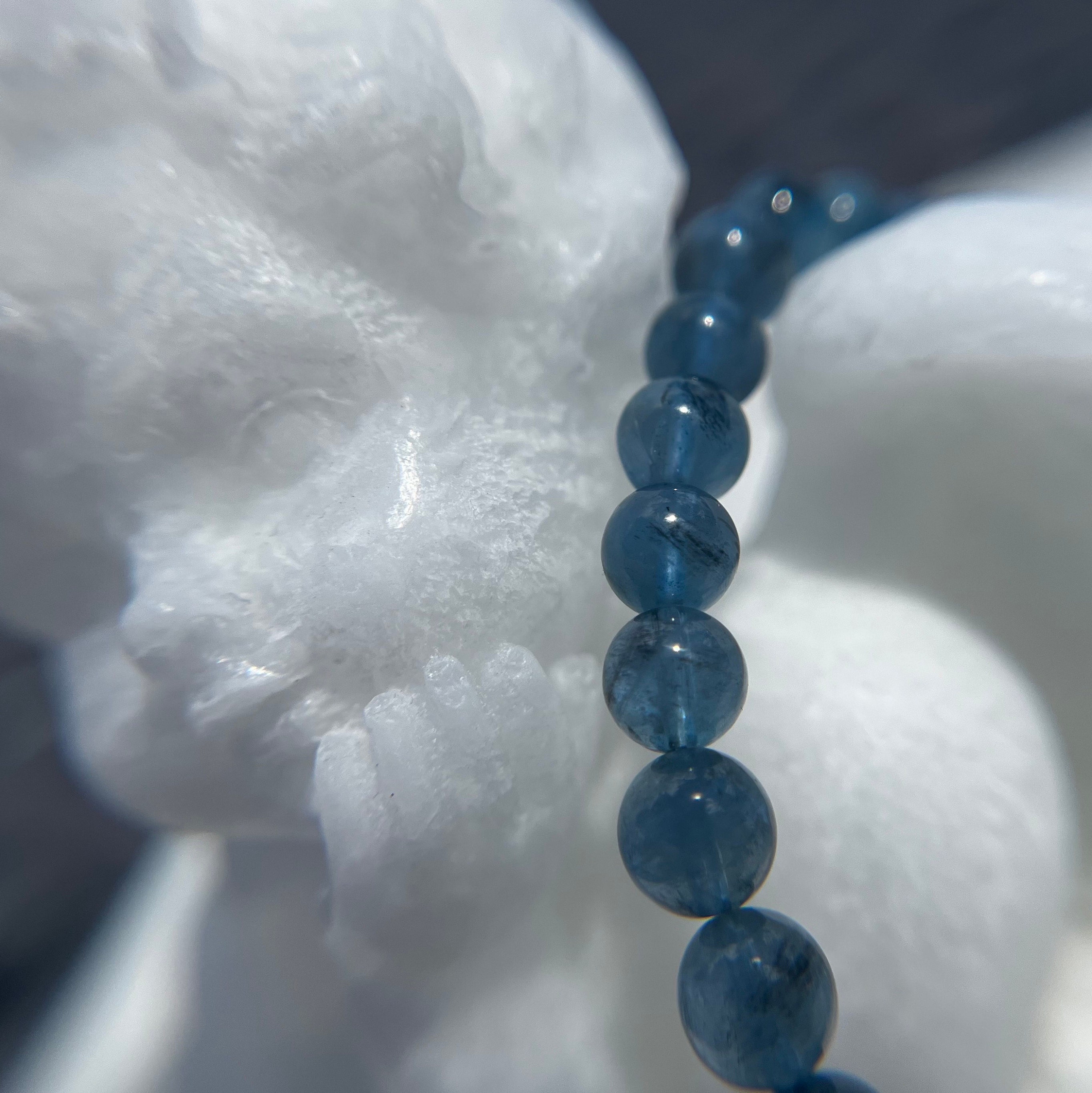 デビルアクアマリン　ブレスレット　高品質　ハイクオリティ　天然石 楽天市場】【 一点物 】 アクアマリンブレスレット デビルアクア