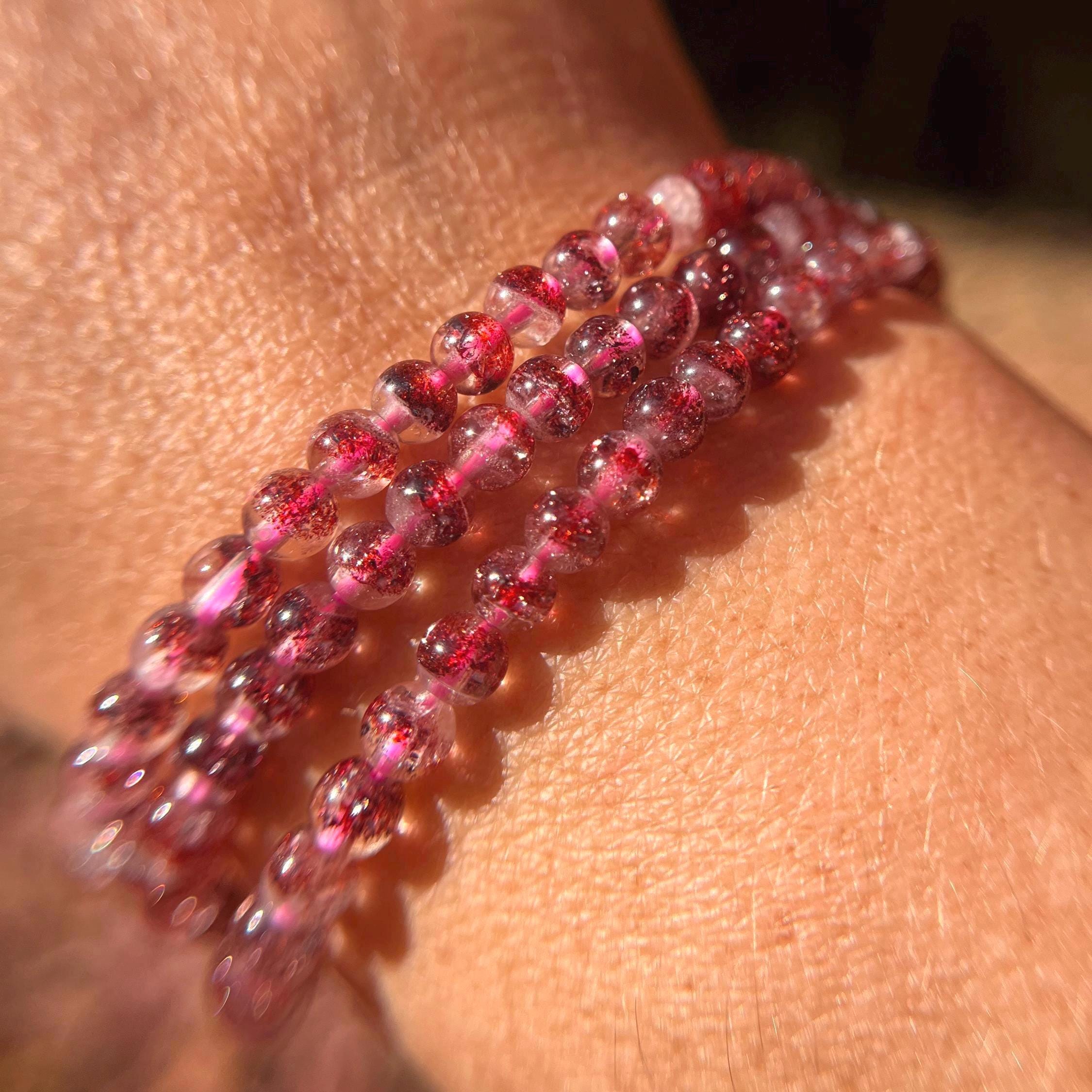 超高品質、コレクショングレードの天然ピンクパープルスーパーセブン