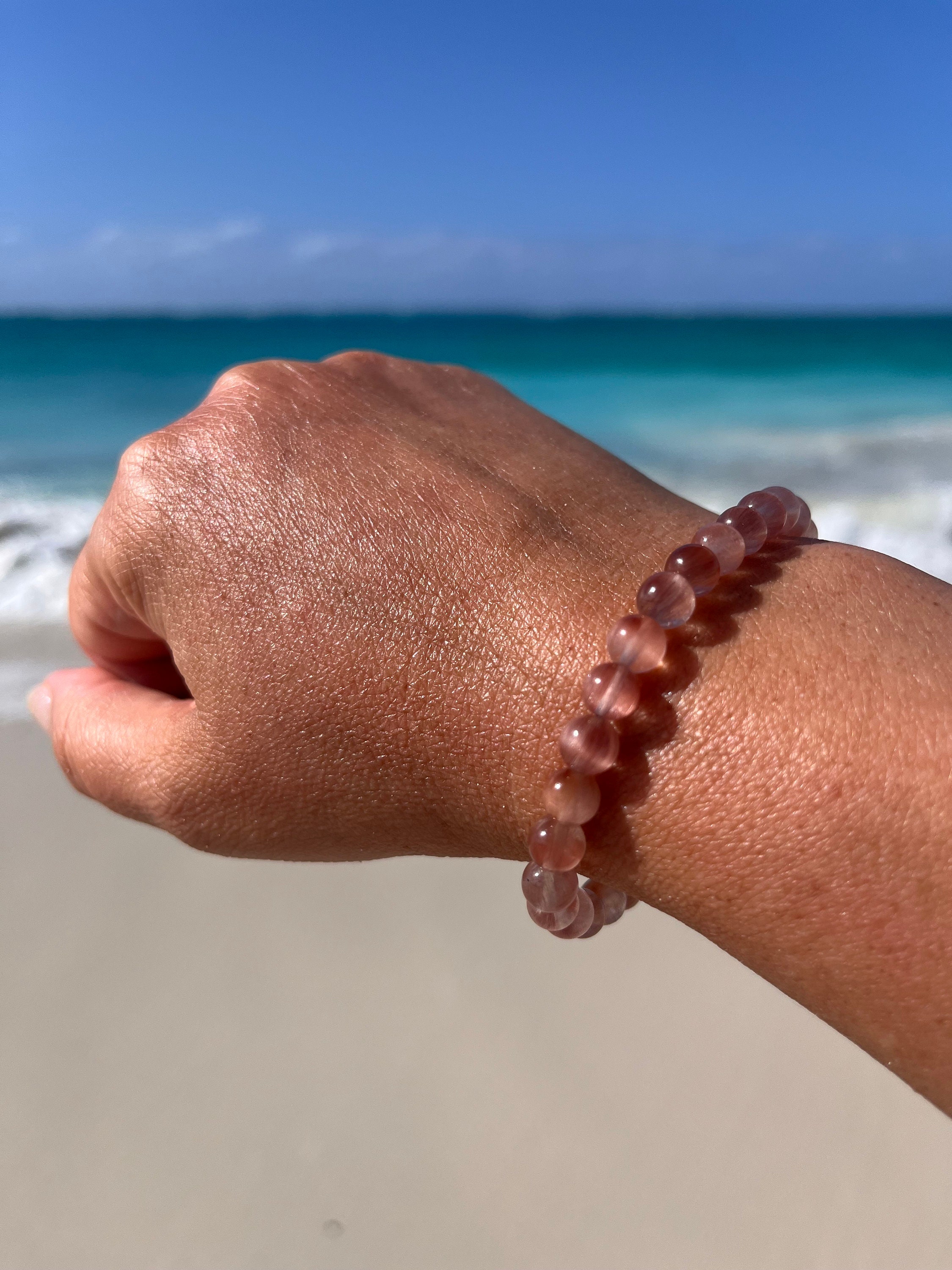 [HARANG]★BTS 着用★ HR 47B_Round Cut Pink Calcite Bracelet Amazon.com: Natural Pink Kunzite 10mm Round Shape smooth Cut