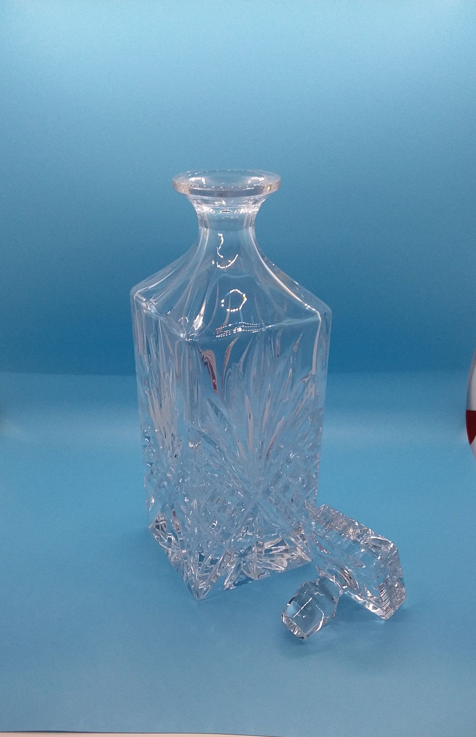 Shannon Crystal Designs Of Ireland Decanter Etsy