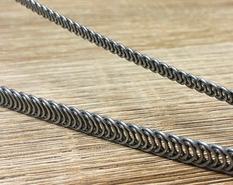 Spiral steel boning  for corsetry, continuous 5mm & 7mm