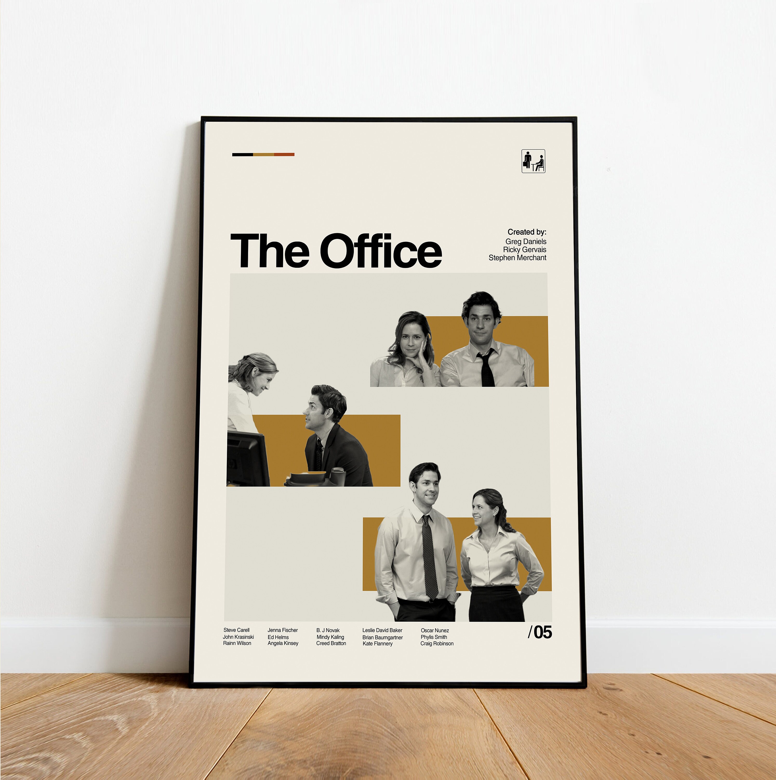 The Office Poster - The Office Merchandise ( 300GSM Premium Matte Finish  Art Paper, 13x19 inches, UNFRAMED, SELF ADHESIVE, Multicolor 2) MADE IN  INDIA Fine Art Print - Movies, Music, Pop Art