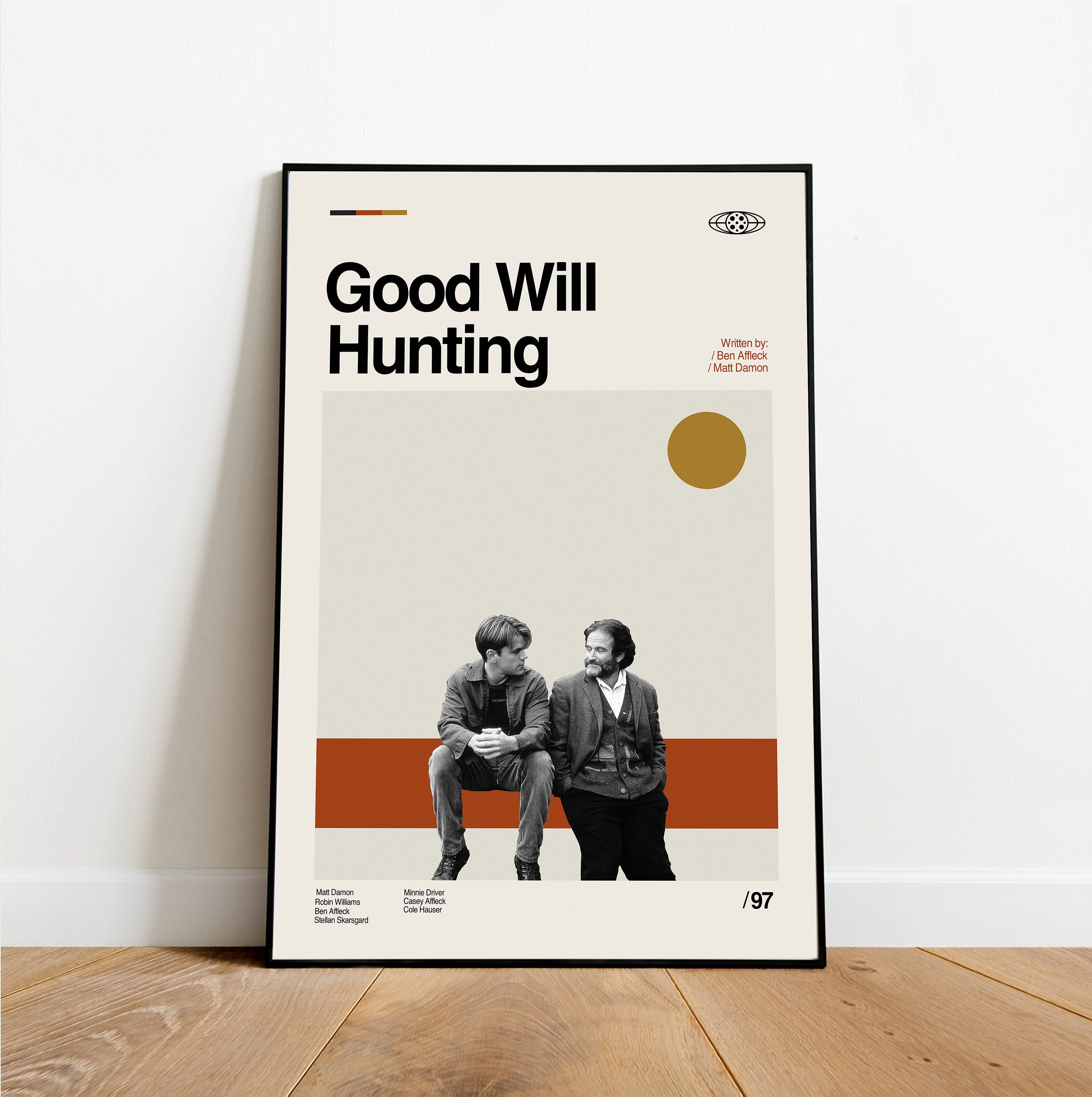 Discover Good Will Hunting Poster - Minimalist Movie Poster - Retro Movie Poster
