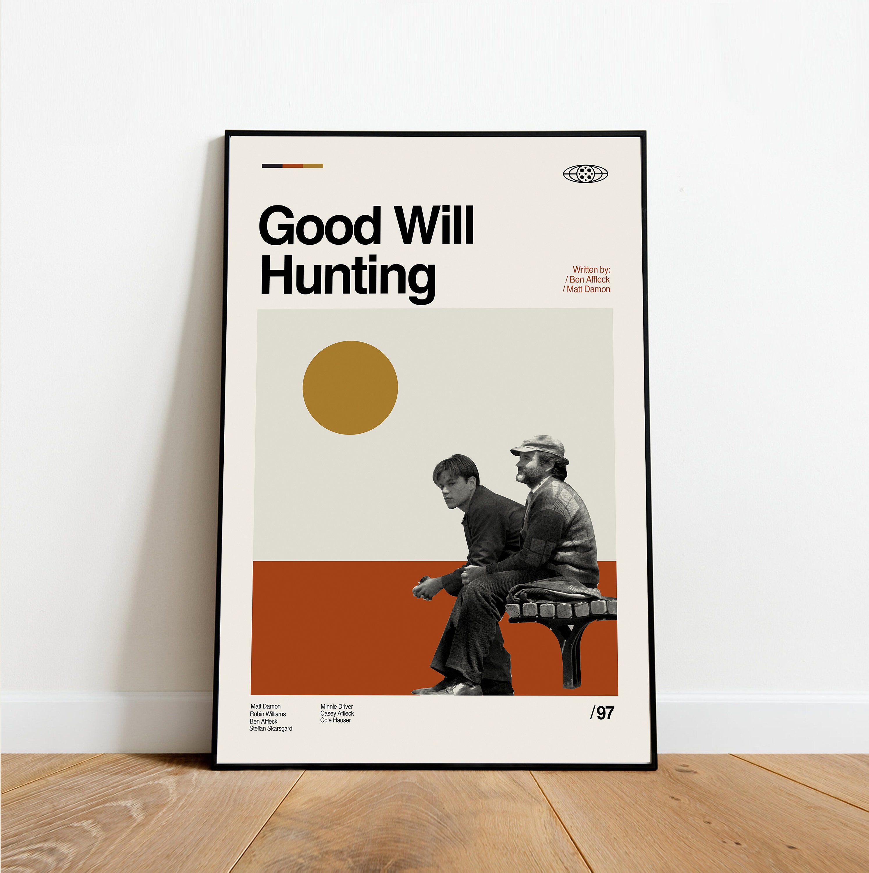 Discover Good Will Hunting Poster - Minimalist Movie Poster - Retro Movie Poster