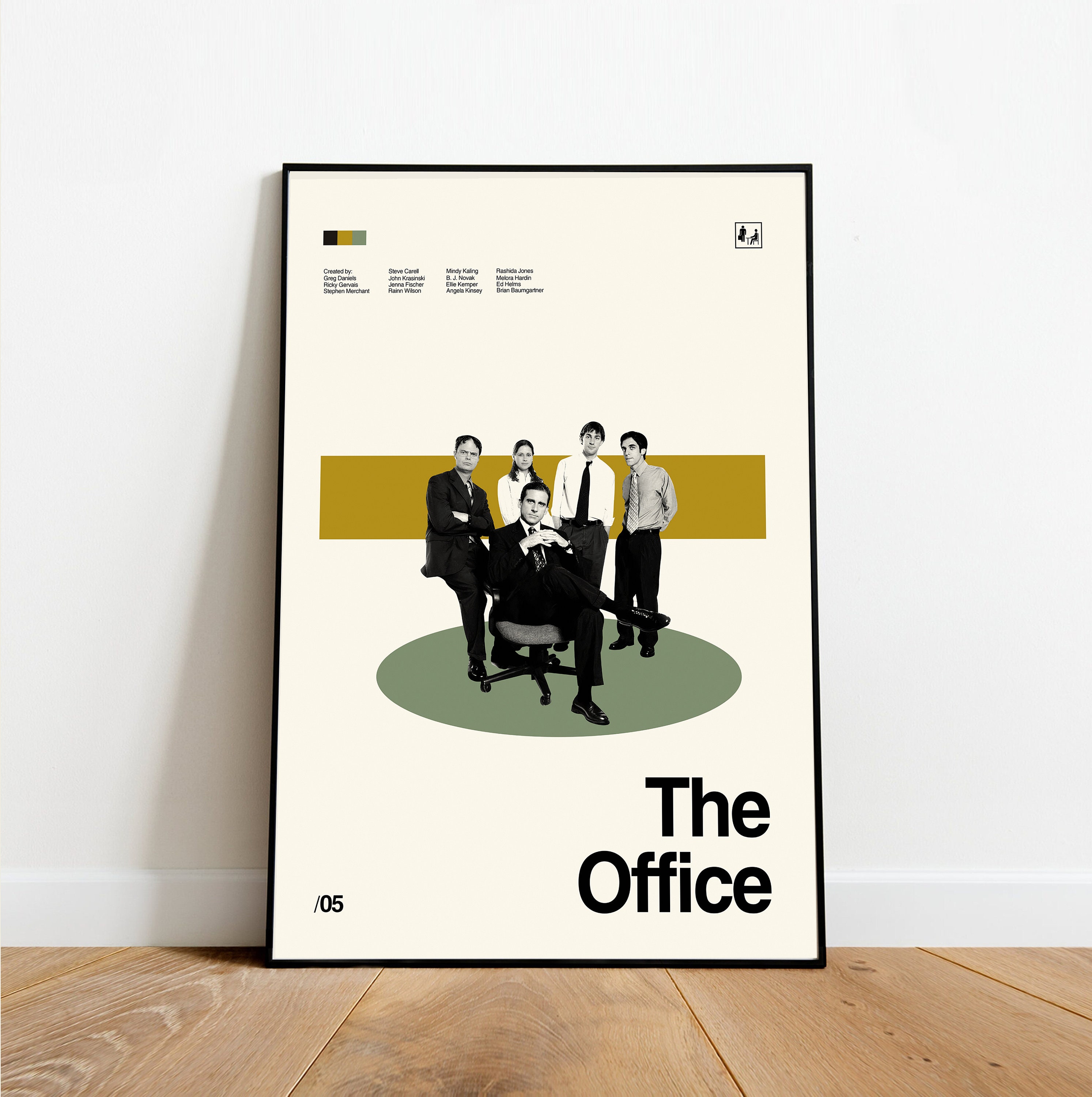 Discover The Office- Michael Scott - Retro Movie Poster