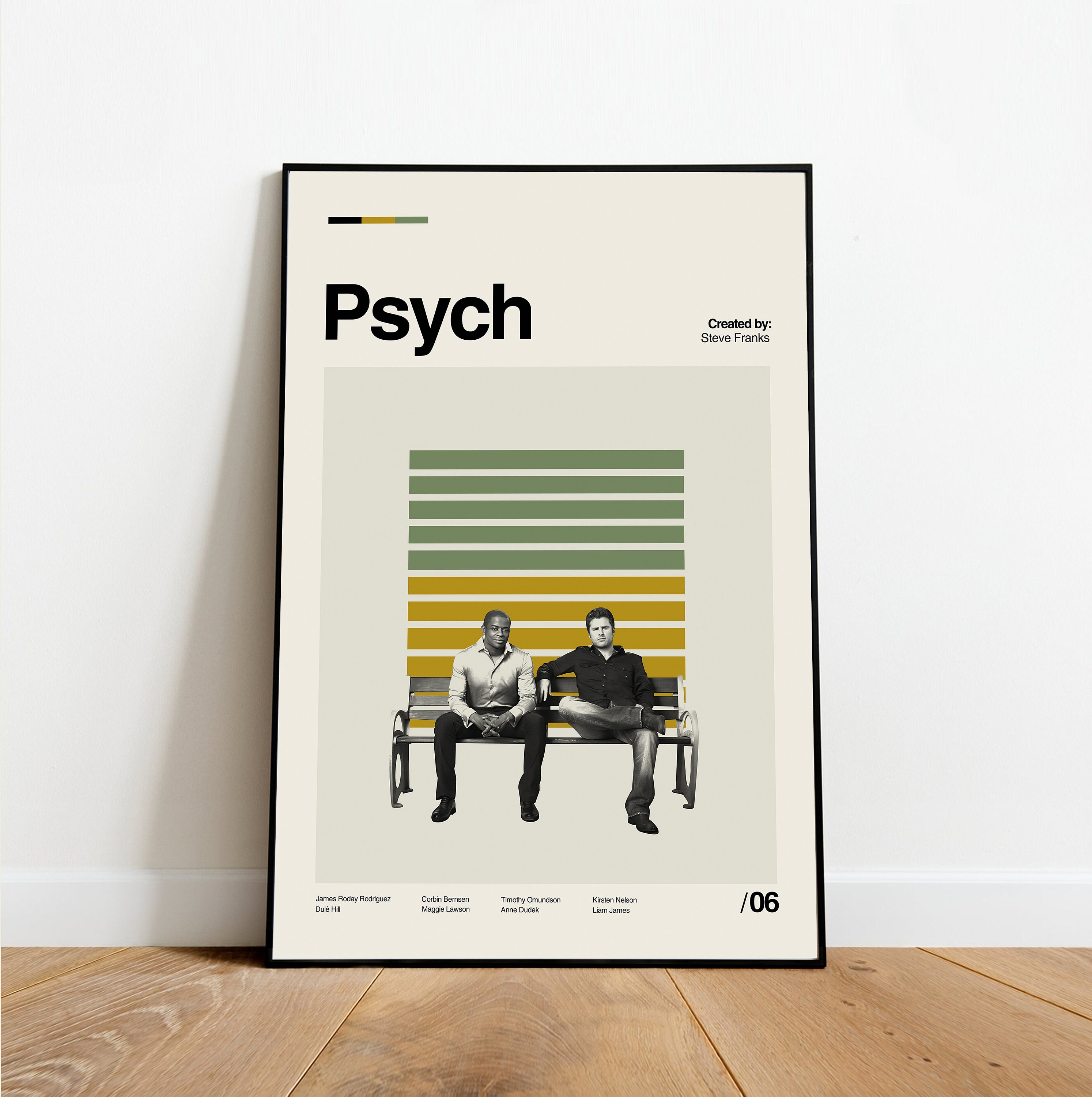 Discover PSYCH Movie Poster - Retro modern, Vintage inspired Poster