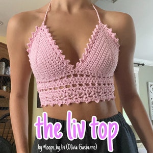 The Liv Top Crochet Pattern by loopsbylivv zdjęcie 4