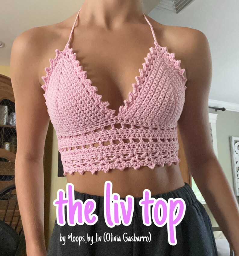 The Liv Top Crochet Pattern by loopsbylivv zdjęcie 4