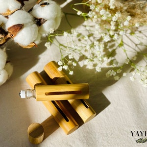10ml Wooden Bamboo Essential Oil Roller