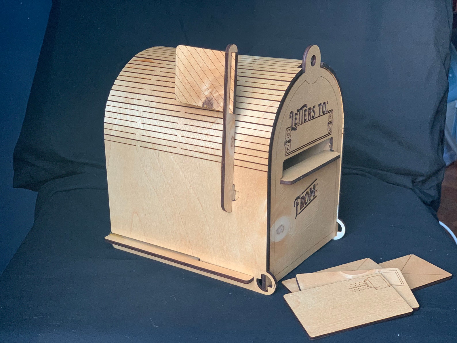 Wooden Mailbox Etsy