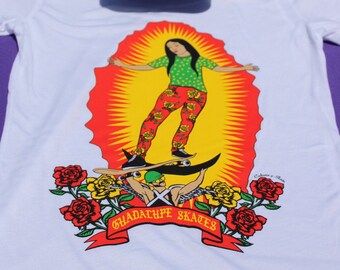 Guadalupe Skates Womens Tshirt
