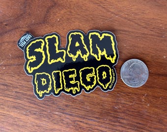 Slam Diego Sticker | Buy 1 Get 1 Free | Professional Quality
