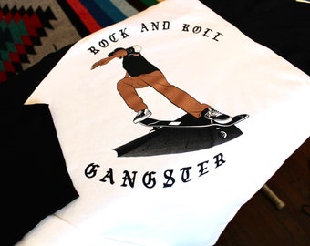 Rock and Roll Gangster Skate Shirt