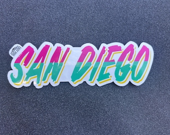 San Diego Sticker - Buy One Get One Free!