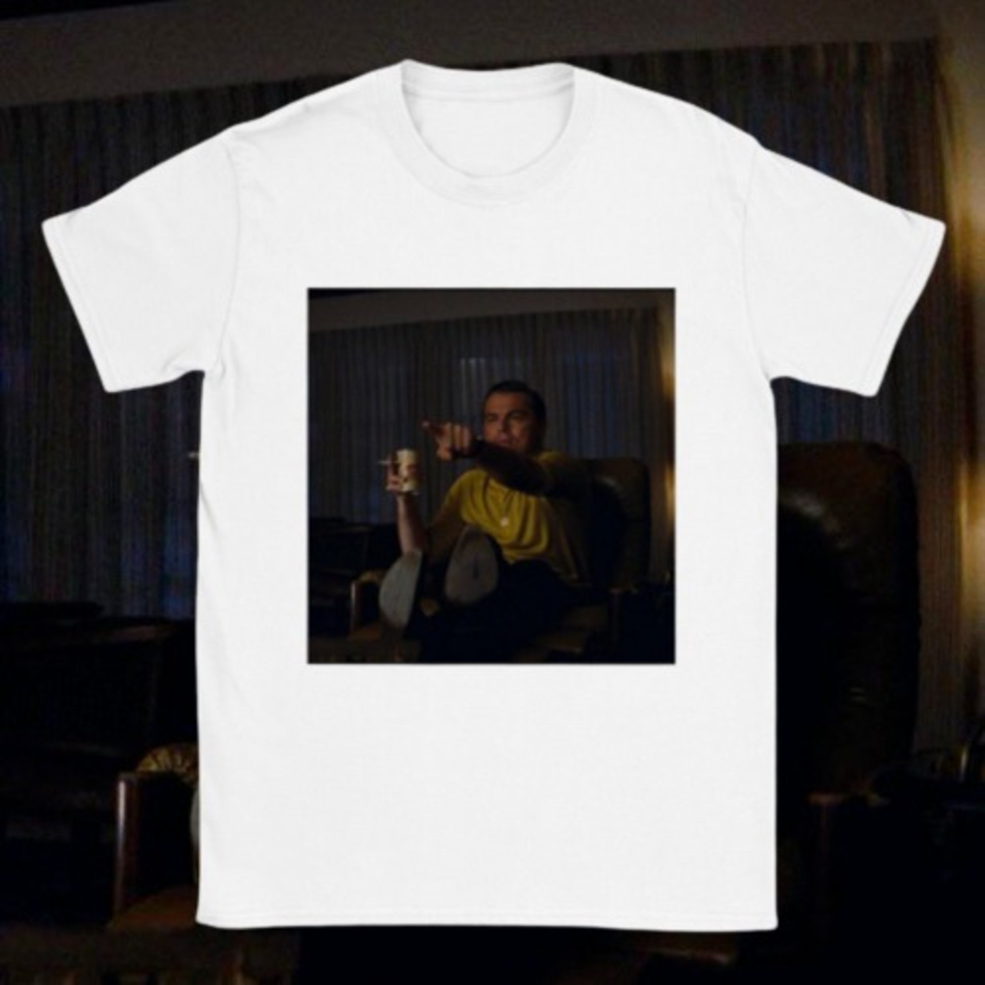 Leonardo Dicaprio Pointing Meme Tee Unisex Meme Funny T Shirt - Etsy UK