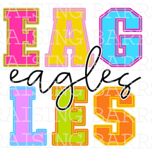 Eagles sublimation design download| Team mascot png, eagles mascot png, go eagles png digital design download